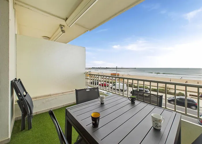 Vue - Pour 6 - 5 M De La Apartamento Pornichet